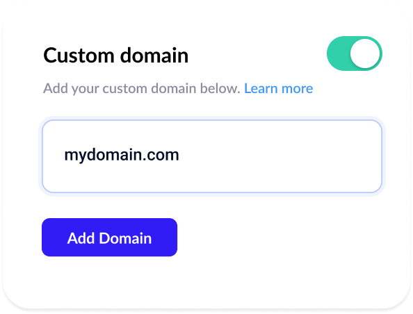 lead magnet with your own domain